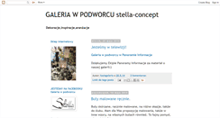 Desktop Screenshot of galeriawpodworcu.blogspot.com