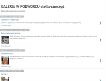 Tablet Screenshot of galeriawpodworcu.blogspot.com