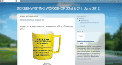 Desktop Screenshot of mindscreenscreenwritingworkshop.blogspot.com