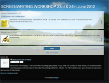 Tablet Screenshot of mindscreenscreenwritingworkshop.blogspot.com