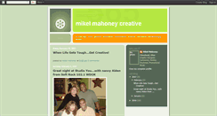 Desktop Screenshot of mahoneycreative.blogspot.com