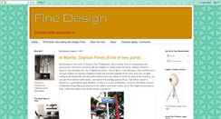 Desktop Screenshot of finedesign-aura.blogspot.com