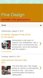 Mobile Screenshot of finedesign-aura.blogspot.com