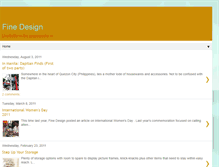 Tablet Screenshot of finedesign-aura.blogspot.com