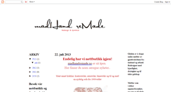 Desktop Screenshot of madhandremade.blogspot.com