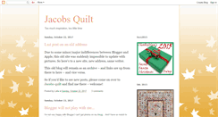 Desktop Screenshot of jacobs-quilt.blogspot.com