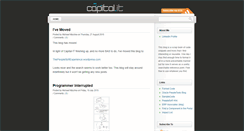 Desktop Screenshot of capital-it.blogspot.com
