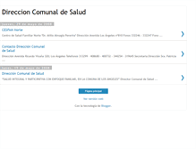 Tablet Screenshot of comunicacionesdcs.blogspot.com