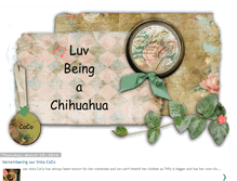 Tablet Screenshot of luvbeingachihuahua.blogspot.com