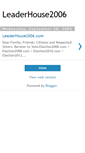 Mobile Screenshot of leaderhouse2006.blogspot.com