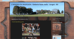 Desktop Screenshot of cabanhadamaneada.blogspot.com