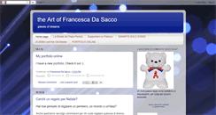 Desktop Screenshot of francescadasacco.blogspot.com