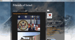 Desktop Screenshot of mvfriendsofisrael.blogspot.com