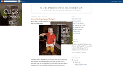 Desktop Screenshot of ourpreciousblessings.blogspot.com