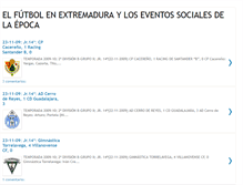 Tablet Screenshot of historiadelfutbolenextremadura.blogspot.com