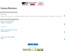 Tablet Screenshot of mycasinoreview.blogspot.com