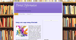 Desktop Screenshot of dental-spot.blogspot.com