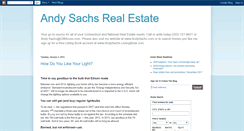 Desktop Screenshot of andysachsrealestate.blogspot.com