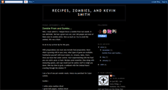 Desktop Screenshot of oncookingandzombie.blogspot.com