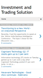 Mobile Screenshot of investment-and-trading-solution.blogspot.com