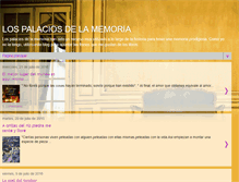 Tablet Screenshot of lospalaciosdelamemoria.blogspot.com