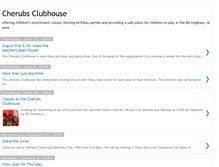 Tablet Screenshot of cherubsclubhouse.blogspot.com