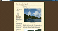 Desktop Screenshot of godspedetravels.blogspot.com