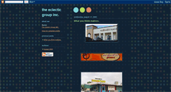 Desktop Screenshot of eclecticgroupinc.blogspot.com