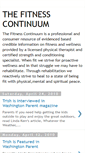 Mobile Screenshot of fitnesscontinuum.blogspot.com