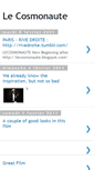 Mobile Screenshot of lecosmonaute.blogspot.com