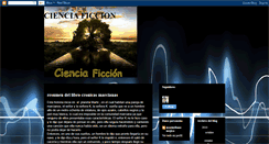 Desktop Screenshot of ciencefictionn.blogspot.com