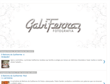 Tablet Screenshot of gabiferrazfotografia.blogspot.com