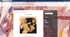 Desktop Screenshot of jayandhollyparsons.blogspot.com