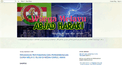Desktop Screenshot of abjadmalaysia.blogspot.com