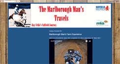 Desktop Screenshot of marlboroughmantravels.blogspot.com