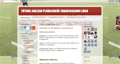 Desktop Screenshot of futbolfranciscanoslugo.blogspot.com