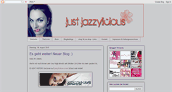 Desktop Screenshot of jazzyliciousbeauty.blogspot.com