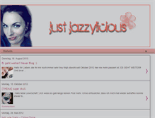 Tablet Screenshot of jazzyliciousbeauty.blogspot.com