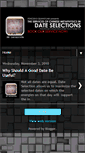 Mobile Screenshot of dateselectionservice.blogspot.com