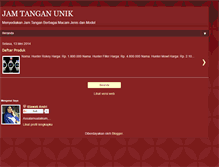 Tablet Screenshot of jamtangan-unik.blogspot.com