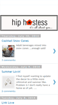 Mobile Screenshot of hiphostess.blogspot.com