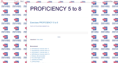 Desktop Screenshot of proficiency5to8.blogspot.com