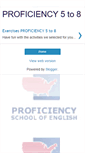 Mobile Screenshot of proficiency5to8.blogspot.com