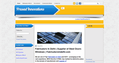 Desktop Screenshot of prasadinnovations.blogspot.com