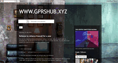 Desktop Screenshot of gprshub.blogspot.com