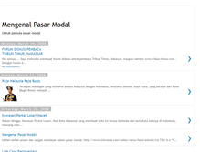 Tablet Screenshot of belajarpasarmodal.blogspot.com