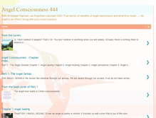 Tablet Screenshot of angelconsciousness.blogspot.com