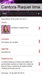 Mobile Screenshot of cantoraraquellima.blogspot.com