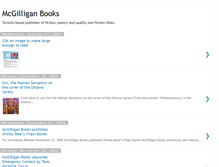 Tablet Screenshot of mcgilliganbooks.blogspot.com