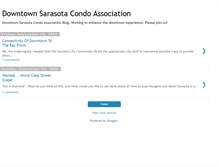 Tablet Screenshot of downtownsarasotacondoassociation.blogspot.com